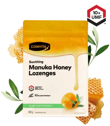 【拍2袋包邮（联系客服改价，此为单袋链接）】Comvita 康维他 橄榄叶味蜂蜜蜂胶糖喉糖 500g 保质期2028.12